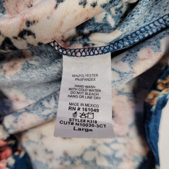 Pro Blue velour blouse - Picture 6 of 10